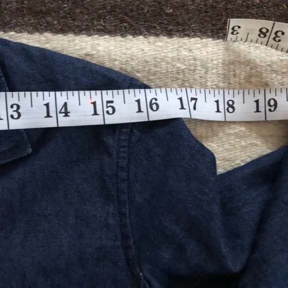 Tradlands Hatteras Pop Over Denim Shirt - Picture 11 of 14